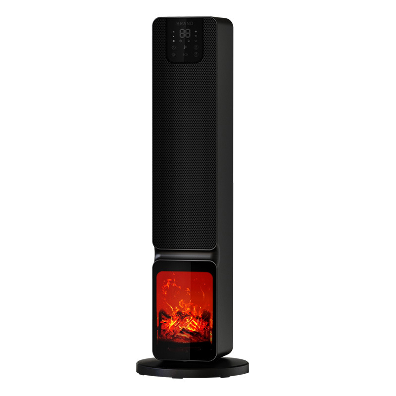 Fjernbetjening 2000W PTC Heater 3D Flame